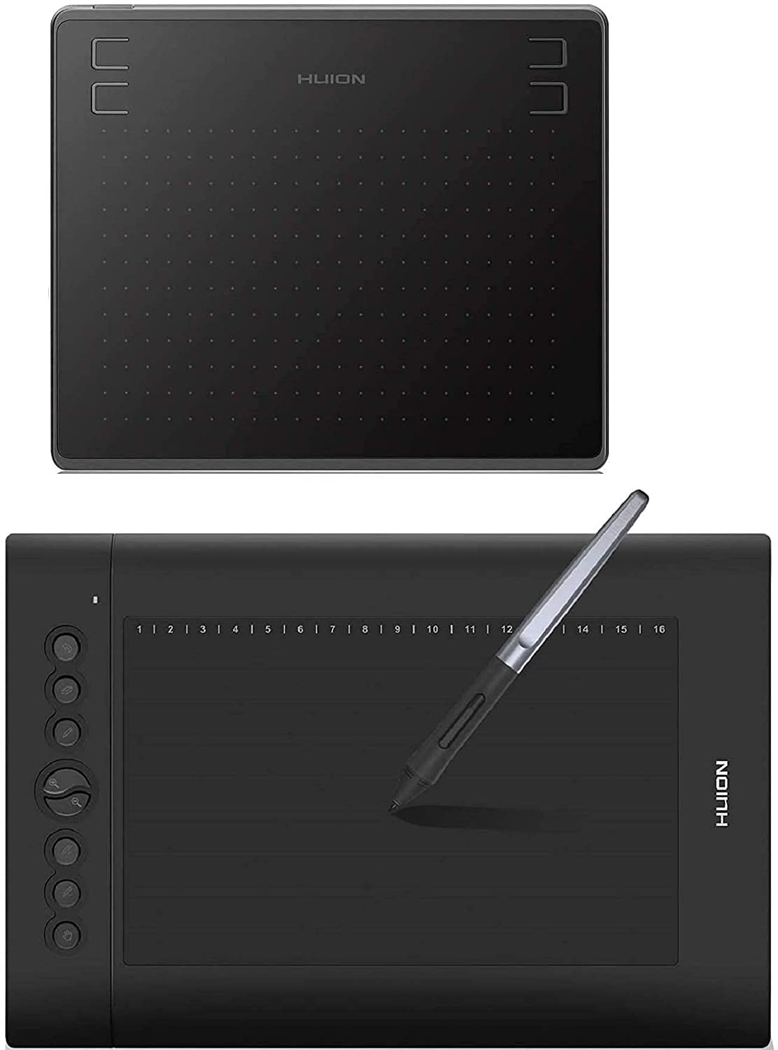 HUION H430P Graphic Tablet and H610PROV2 Drawing Tablet