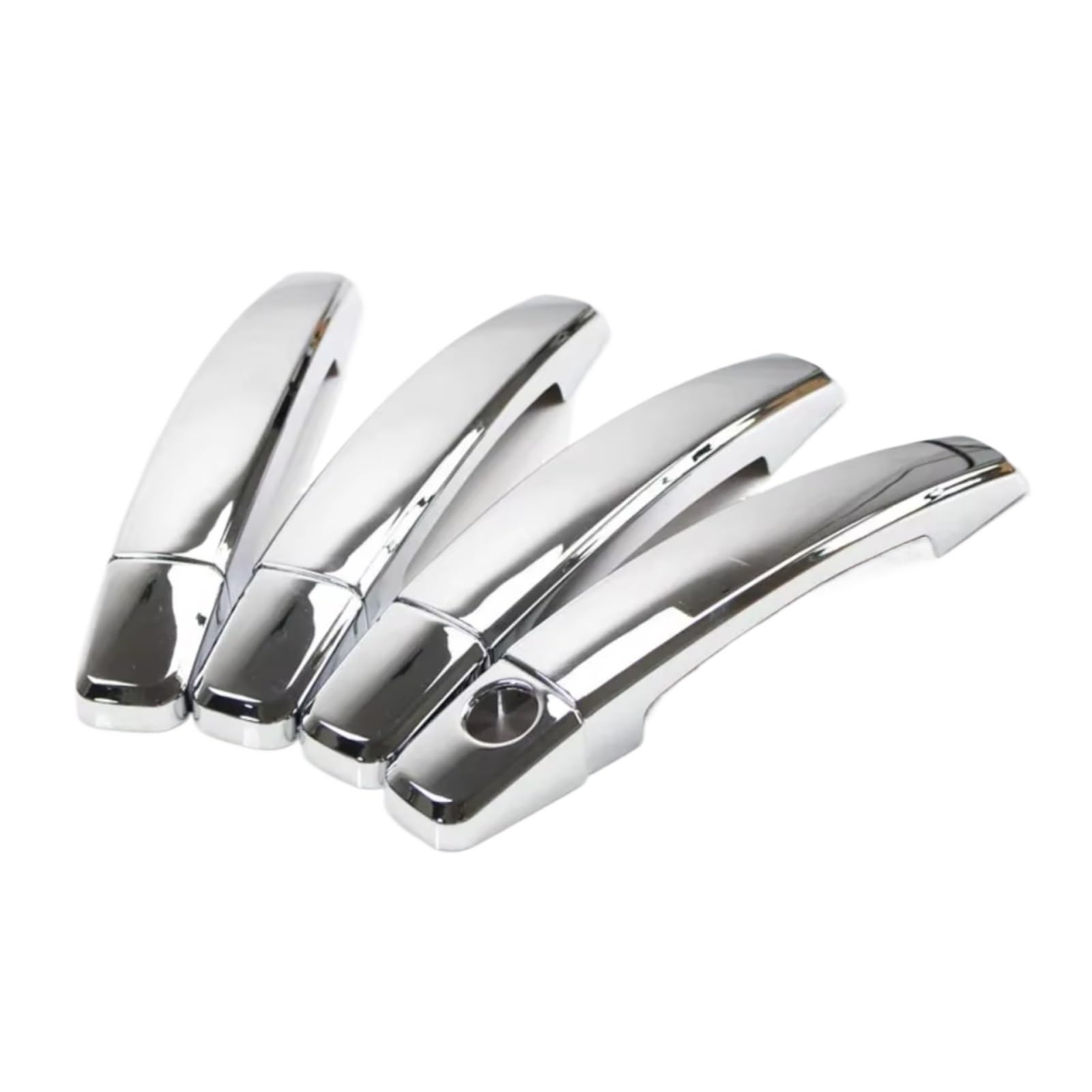 Dspolimv One Color Outer Door Handle Cap Compatible With Buick For Allure For Excelle 2010-2011 For Regal 2009 2010 2011 Chrome Door Handle Cover Trim Sticker Parts