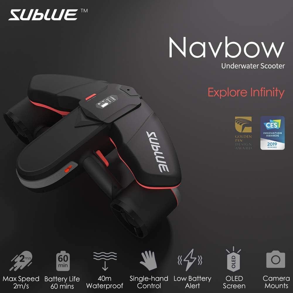 Navbow Professional Underwater Scooter Dual Pelirs with camera support for underwater underwater snorkeling 3 51EiGdVJWEL. AC SL1000