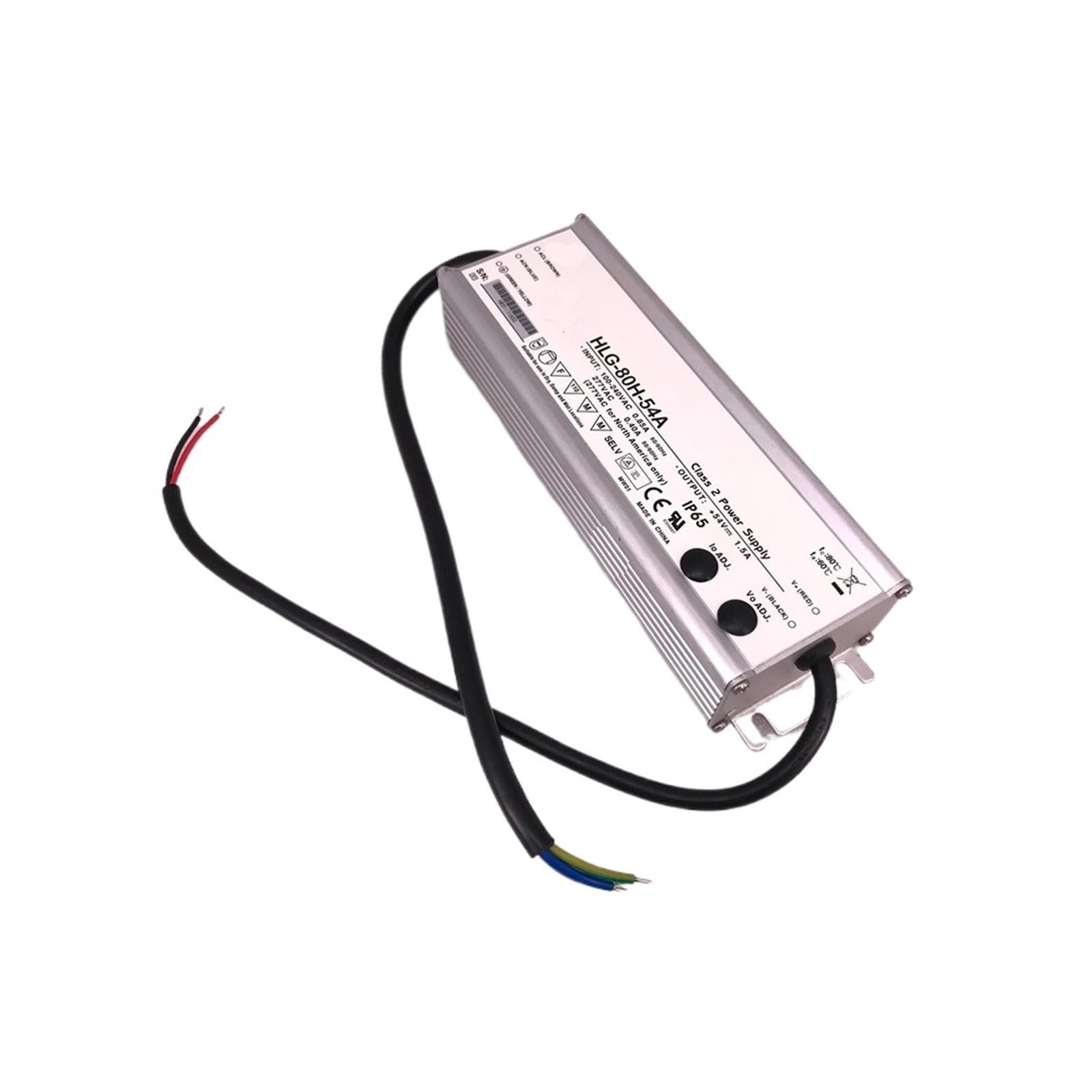 BALYDLUL 120W 54V 1.5A Switching Power Supply HLG-80H-54A