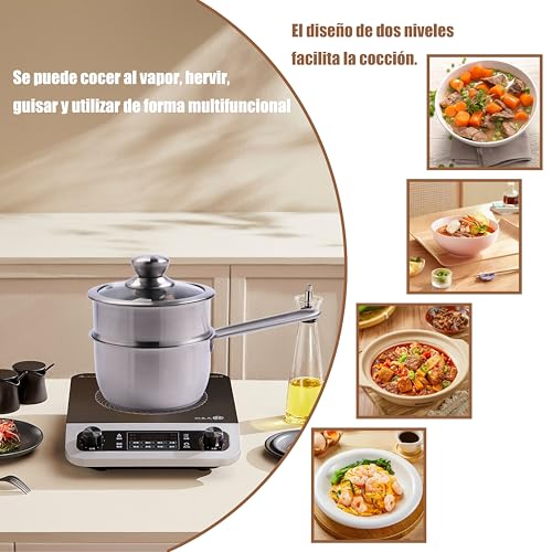 Reviews de Vaporera de acero inoxidable para comprar hoy. 6 Imagen adicional