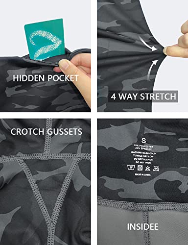 Image of BUBBLELIME 29 inch /31 inch /33 inch /35 inch /37 inch 3 Styles Women's High Waist Bootcut Yoga Pants Basic /Side Pockets Tummy Control Workout Flared