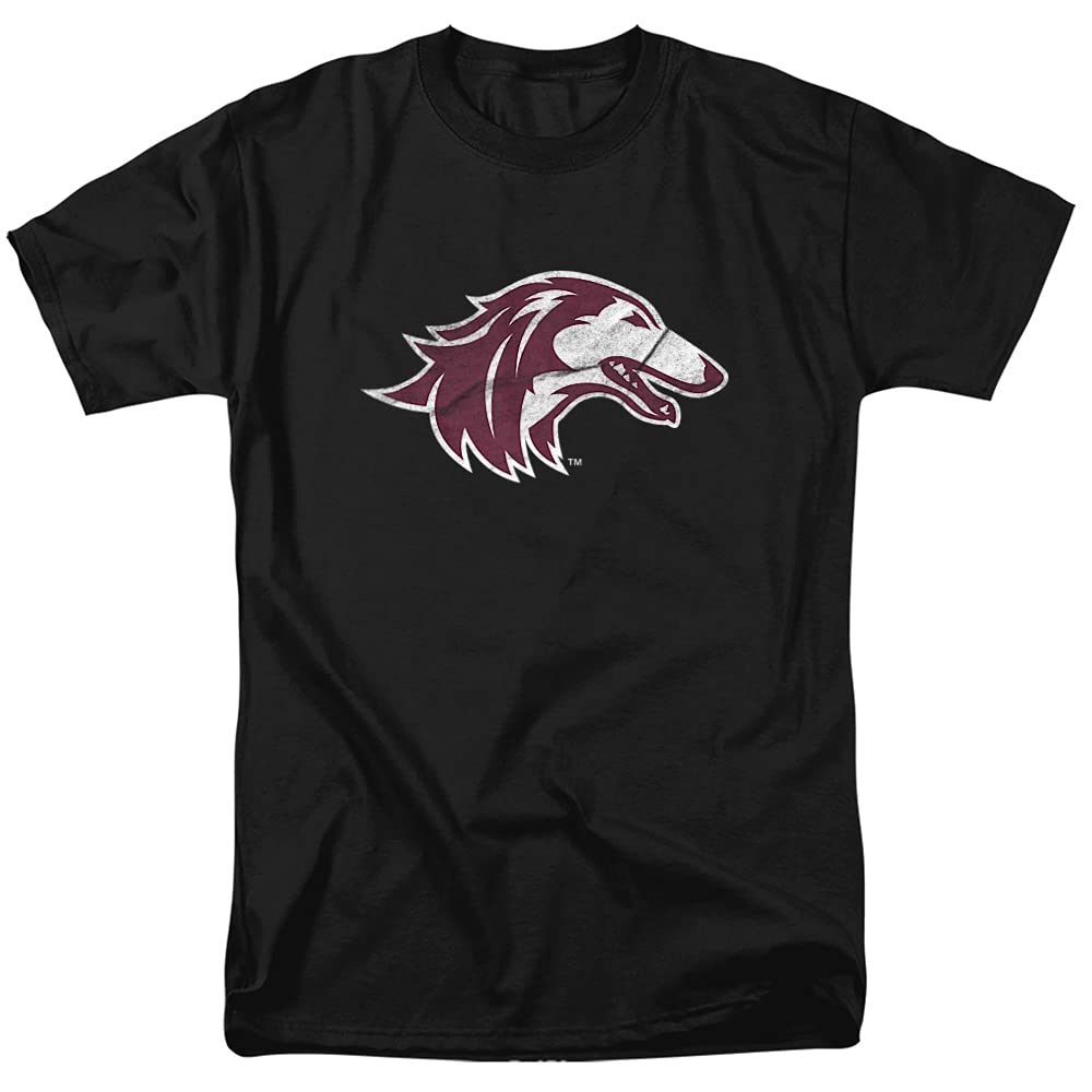 LOGOVISION Official Collegiate Distressed Primary Logo Adult T-Shirt Collection — view 286