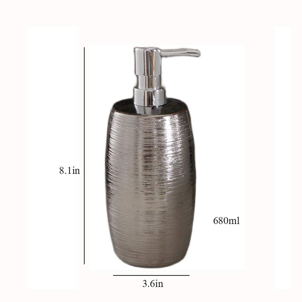 Dispenser per Doccia economici e Facili da Usare per la casa, flacone Manuale per Bagno, WC, Latte Corpo, Shampoo, lozione