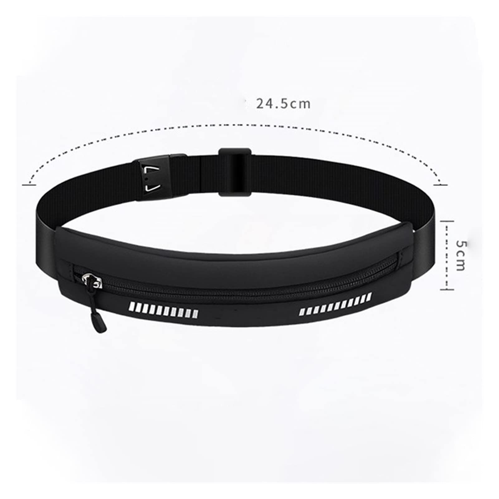 Wasserdichtes Lauf Taillenbeutel Telefonbeutel Frauen Outdoor -Radsport -Hüftbeutel -Fitnessstudio tragbare reflektierende Fitness -Fanny -Packung