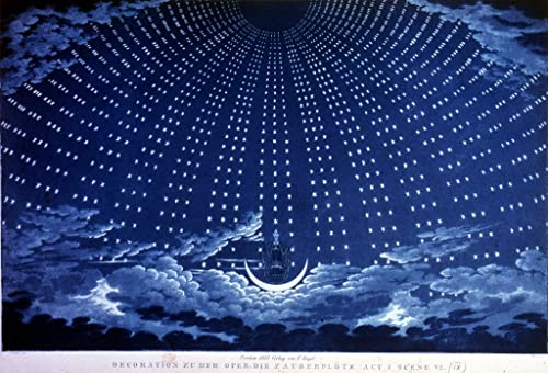 Affiche Set de Schinkel Karl Friedrich Impression Toile 60x90cm