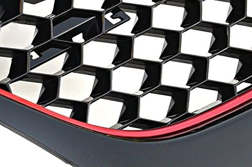 Fits for VW Golf MK5 5 V GTI GT Jetta Debadged Badgeless Honeycomb Mesh Front Grill