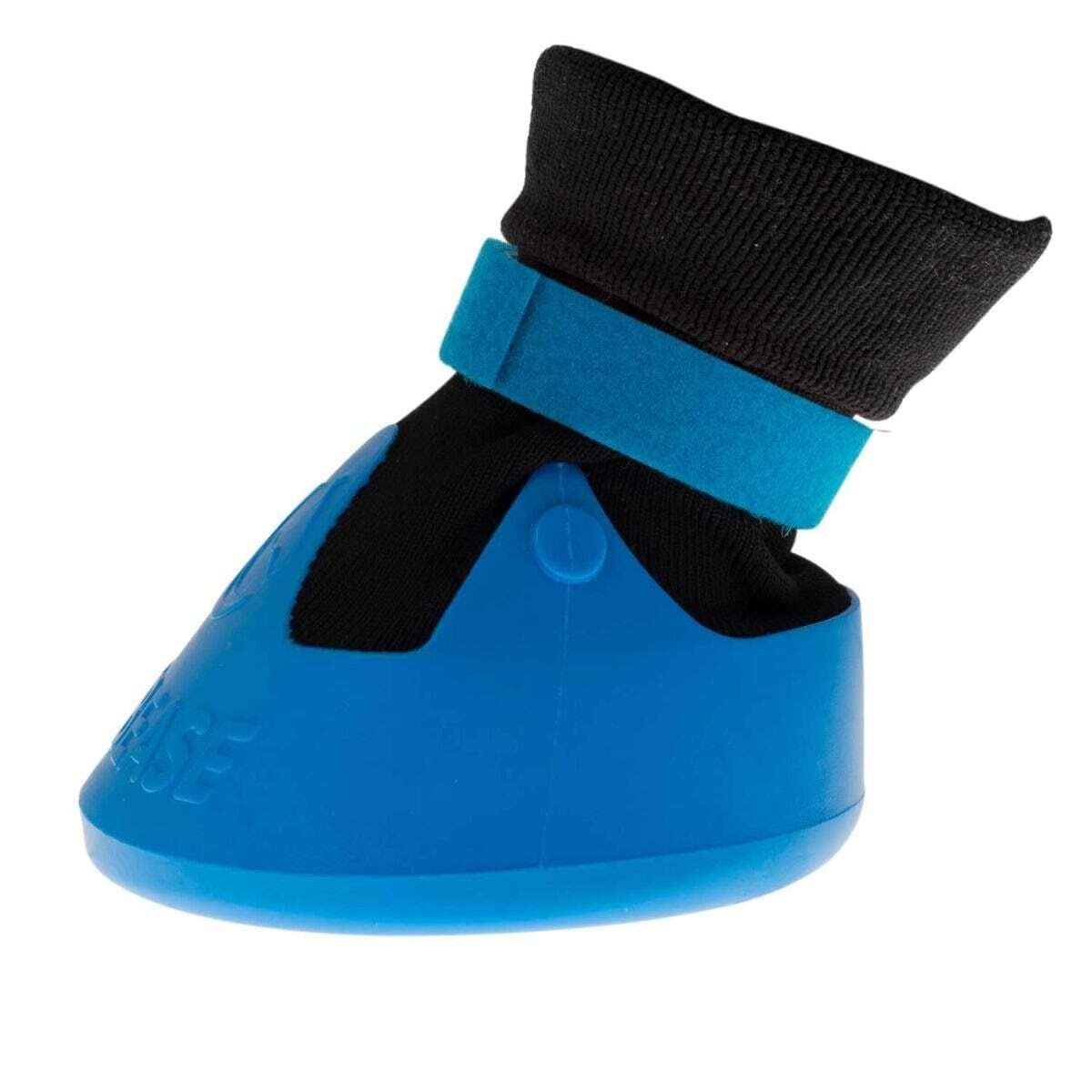 Kerbl Tubbease, scarpe da trattamento per cavalli, per lesioni agli zoccoli, candidosi equina, colore blu, taglia L
