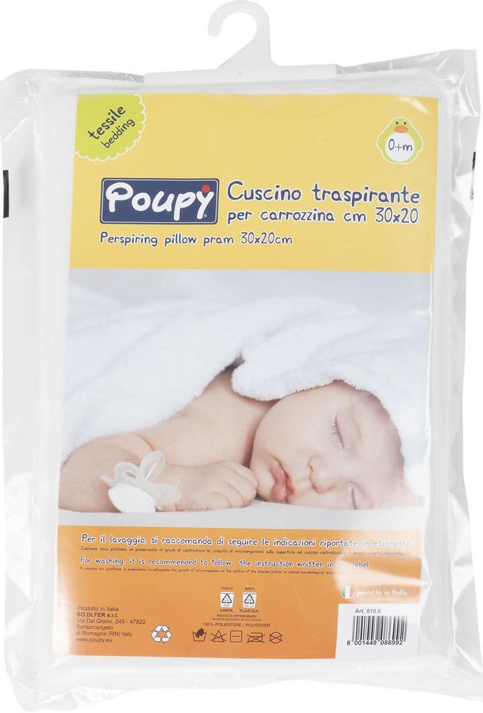 Cuscino Antisoffocamento Nancy Baby - Forato Per Carrozzina E Culletta - Foto 4