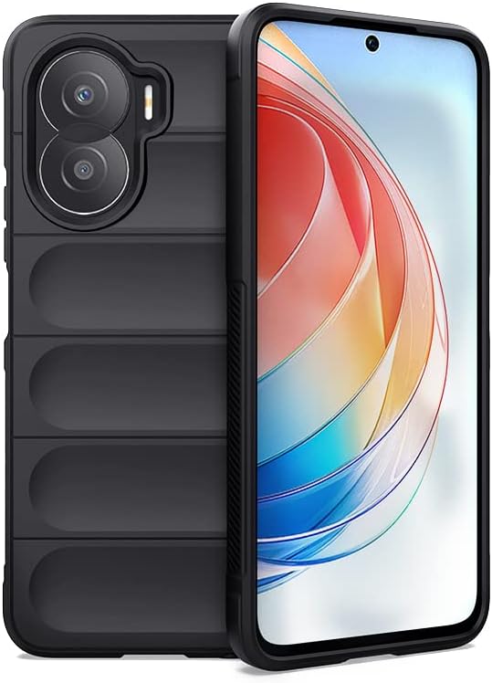 Funda para Huawei Nova Y70 Plus MGA-LX9  MGA-LX9N - Carcasa blanda de TPU, color negro