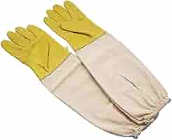 Guanti Apicoltura In Pelle Di Capra: Maniche Lunghe E Ventilati! - Foto 11