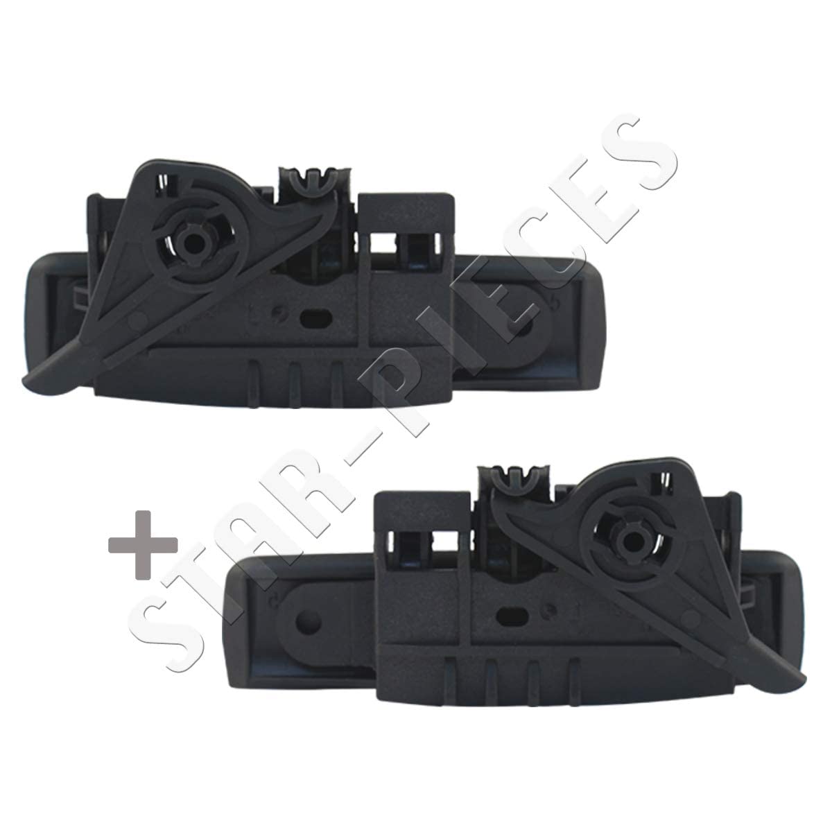 2 poignées de porte extérieure pour Peugeot 405 (1987-1996) Poignée