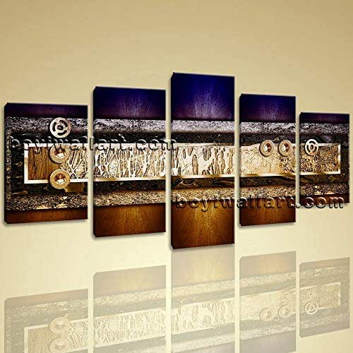Amazon.com: Extra Large Abstract Wall Art Contemporary Canvas Living ...