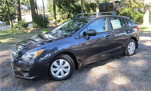 Barras transversales para Subaru Impreza soluciona falta espacio maletero baca coche 3