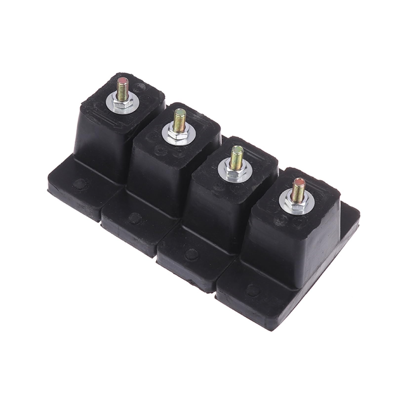 Avuvyjydy One Color 4Pcs Air Conditioner Rubber Vibration Mounting Bracket，Shock Absorbing Anti-Vibration Isolator Pads