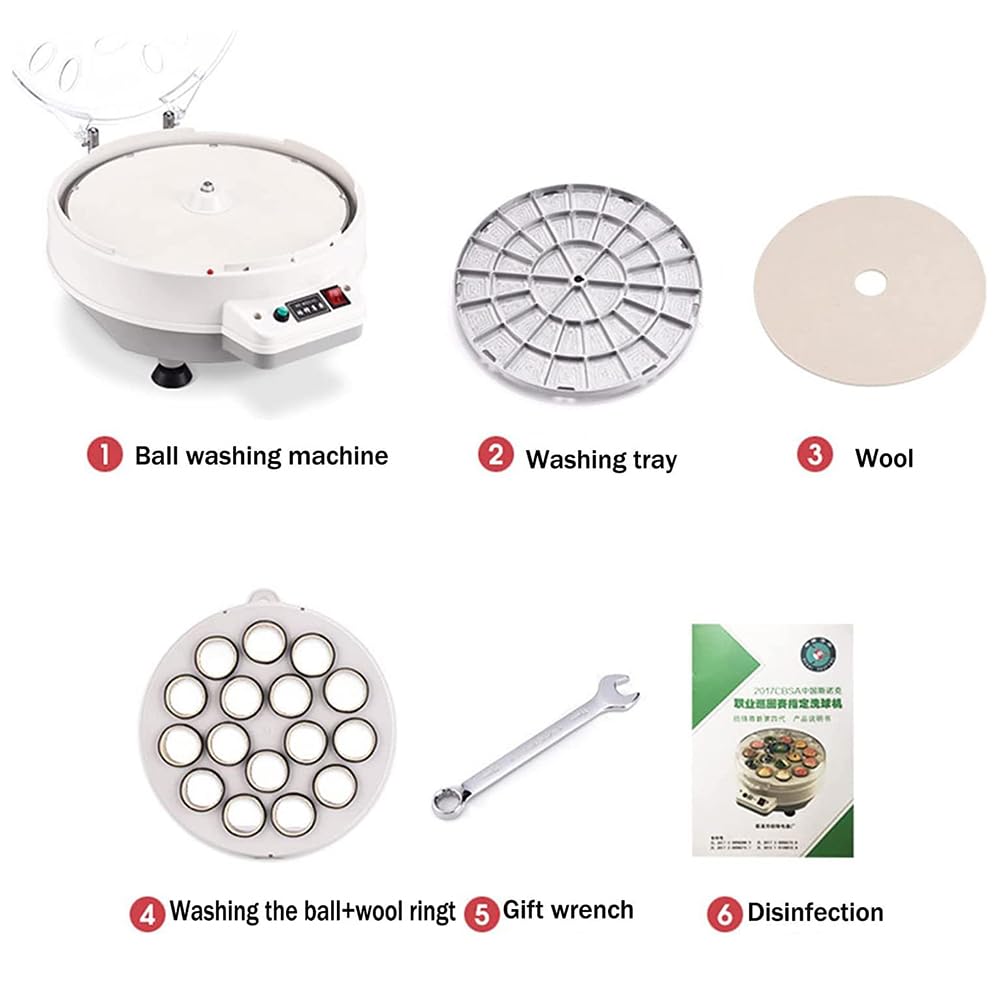 Automatic Billiard Ball Washing Machine 16pcs/22pcs Ball Clean Pool Or Snooker Billiard Ball Cleaner Durable Billiard Accessory (Color : 2in1