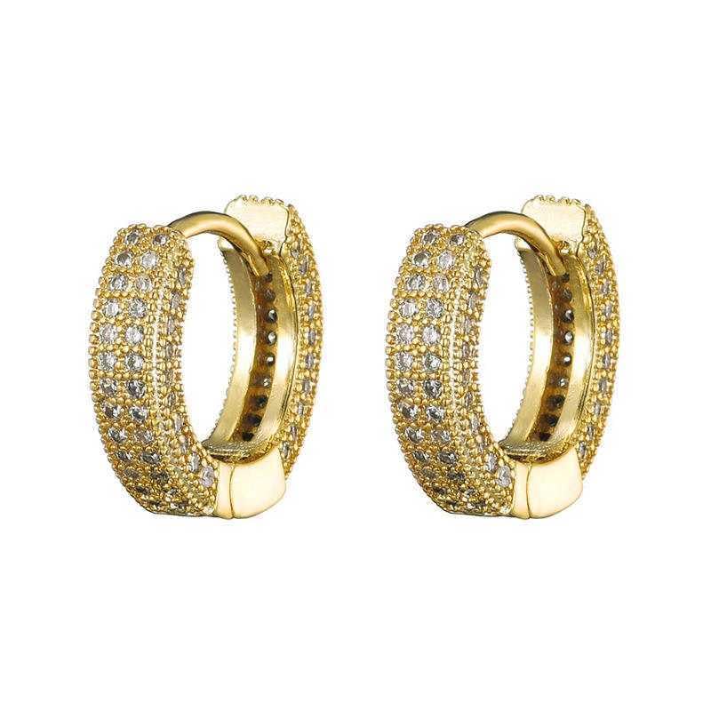 Womens Silver Plated Pave Huggie Hoop Cubic Zircon Earring, Hoop Earrings For Women, Trendy Hoop Earrings, Cubic Zirconia Earrings For Women, Zircon Hoop Earrings For Women(Gold) (B0CR6N7R26) Amazon Price History, Amazon Price Tracker
