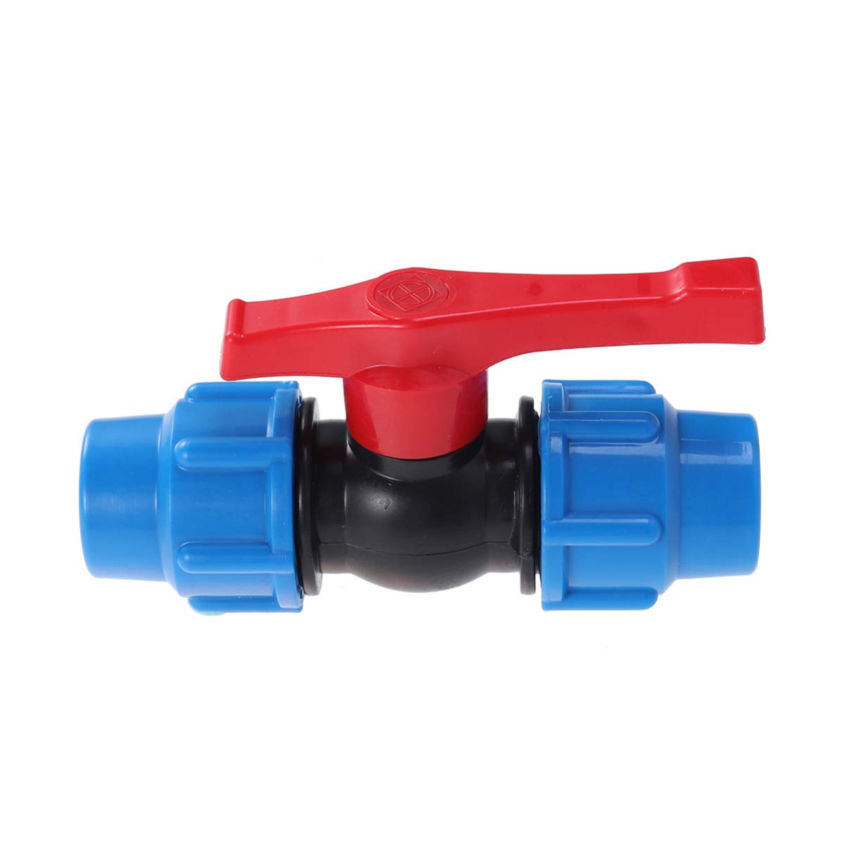 BESPORTBLE Shutoff Valve Water Pipe Valvewater Pipe Valve Shut Off Valves Water Pipe Shut Off Valve Tankless Water Heater Flushing Kit Water Hose Pipe Valve 1 1/2 PVC Ball Valve Pipe Heater