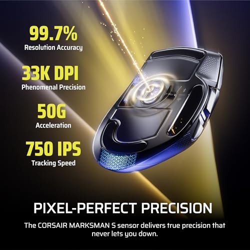 Corsair NIGHTSWORD v2 Wireless SD Gaming Mouse – Black - image 8