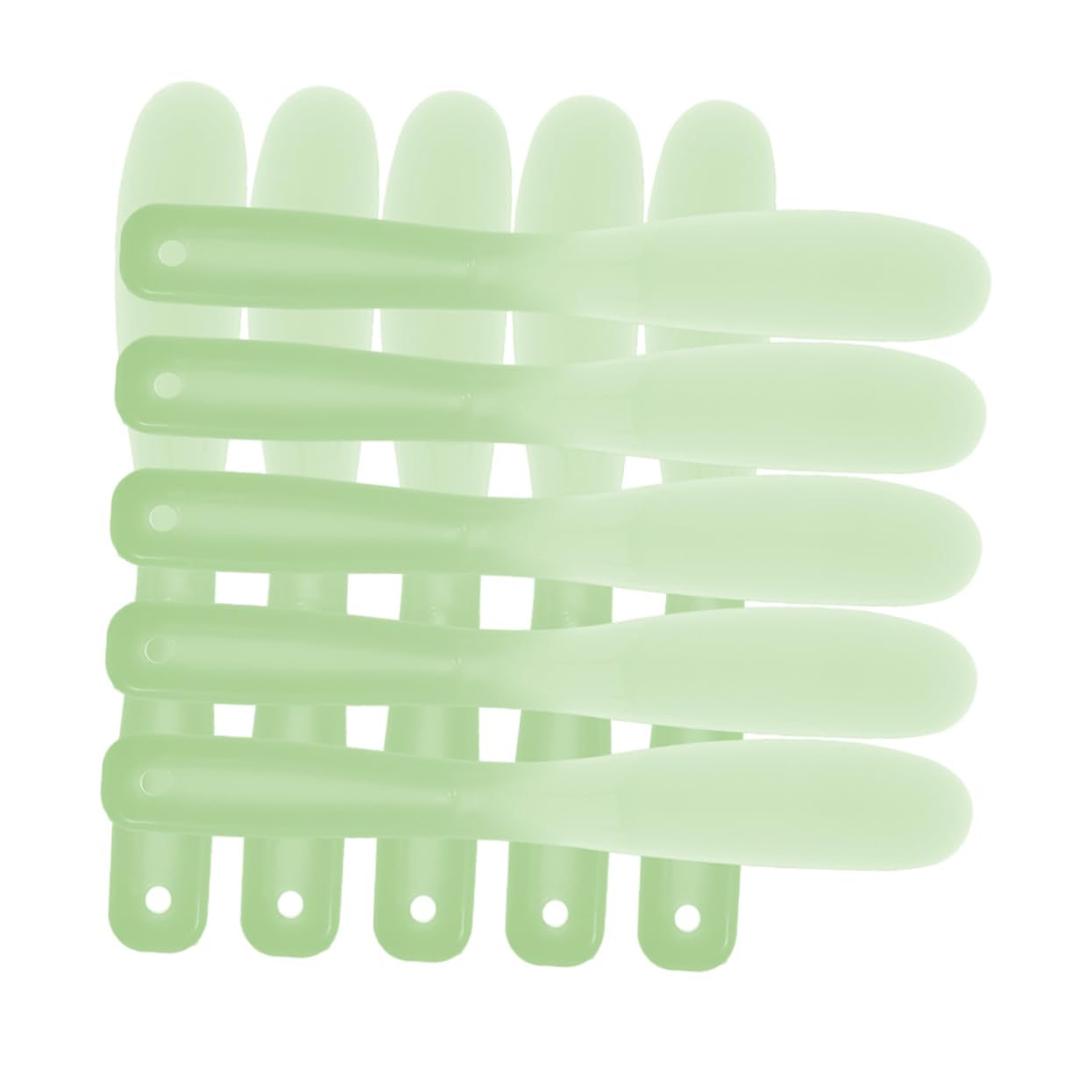 Healeved 60pezzi Spatole Silicone Per Trucco Strumenti Multifunzionali Per Miscelare Cosmetici e Fondotinta Facili Da Pulire e Maneggiare Per Bellezza e Makeup Professionale