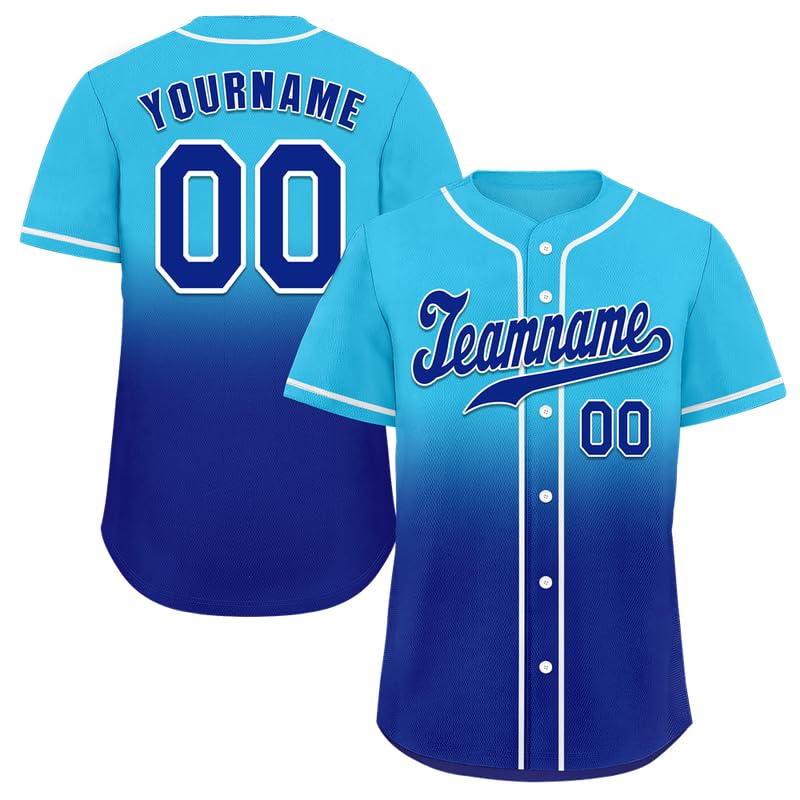 coolcustomize Personalised Multicolor Baseball Jersey Custom Athletic  Training Shirts Stitched/Printed Bespoke Sports Apparel for  Men,Women,Youth,Kids