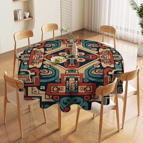 Nappe ronde imperméable 152 cm de style traditionnel - 4
