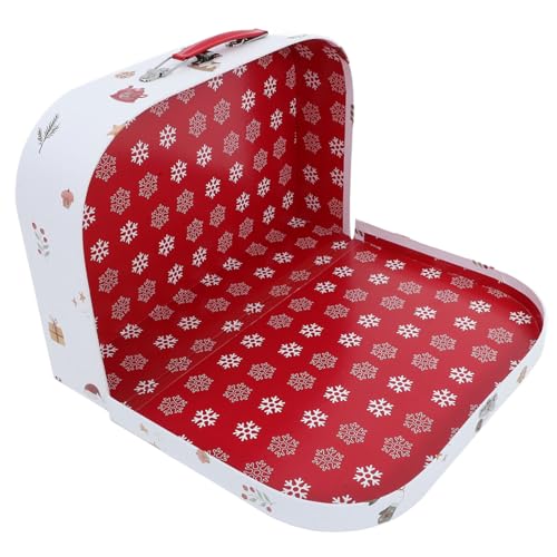 TIDTALEO 厚手紙製小型収納ボックス 装飾 ボックス クリスマスパーティー用 贈り物包装箱 小物収納に