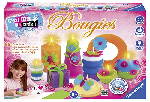 Kit bougies Ravensburger 18625 C'est Moi Qui crée Maxi pour loisir créatif enfant