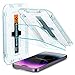 Spigen Glas.tR EZ Fit Schutzfolie kompatibel mit iPhone 14 Pro Max, 2 Stück, Kratzfest, 9H Härte Folie Spigen günstig Kaufen-Spigen Glas.tR EZ Fit Schutzfolie kompatibel mit iPhone 14 Pro Max, 2 Stück, Kratzfest, 9H Härte Folie