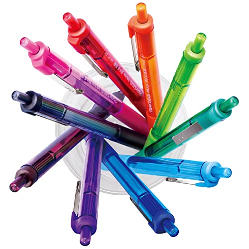 Image of Paper Mate InkJoy 300RT Retractable Ballpoint Pens, Medium Point, Black /Red /Blue Ink, 8 Pack (1945918)