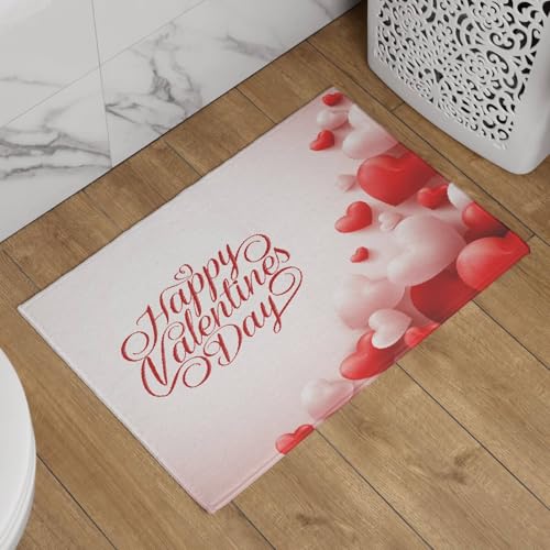 Tapis d'entrée hyper absorbant J'adore la Saint-Valentin CEVAN 50x80 cm - 4