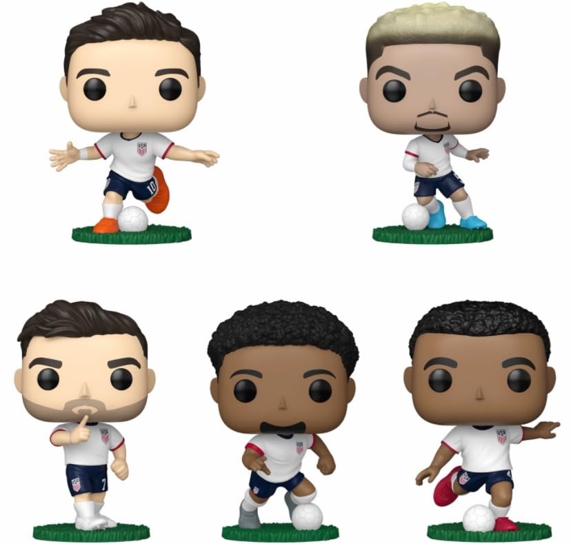Amazon.com: Funko USMNT (2026 World Cup) Pop! Soccer Set (5