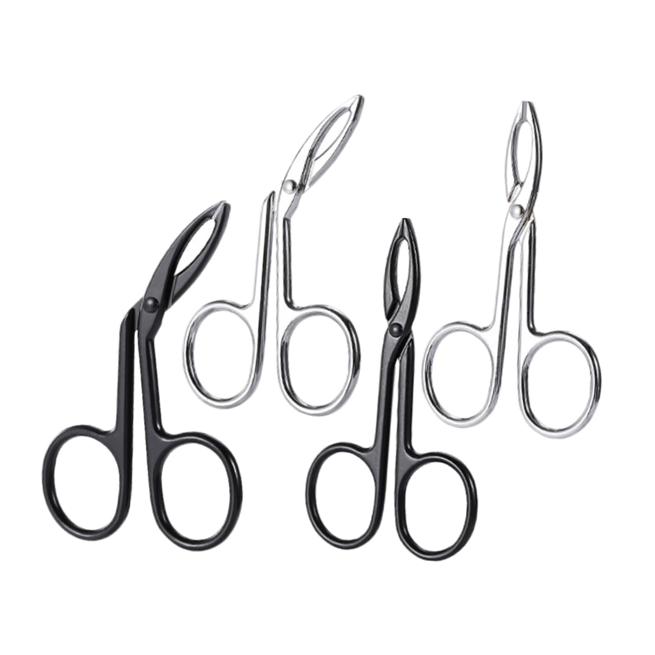 5 Set Pinze Per Sopracciglia Sopracciglio Trimmer Per Sopracciglia Da Donna Per Donne Facciale Pinzette Attrezzo Pinzetta Acciaio Inossidabile 4 Pezzi*5