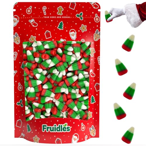 Dulces Christmas Candy Corn Fruidles 1 Libra miniatura 1