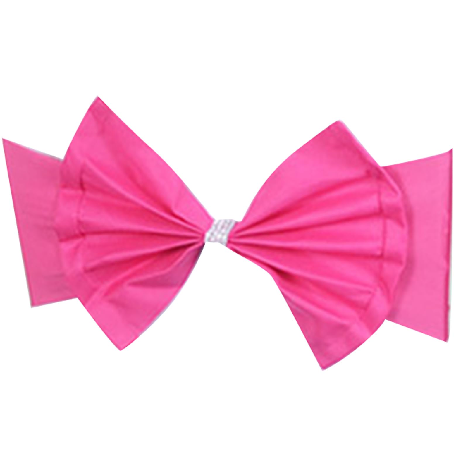 Nucelit Chair Bows Ties Chair Wraps for Weddings Celebration and Family Gatherings in Optional Color Sash 1PC Band