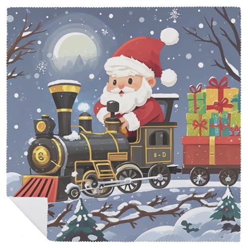 Servilletas de Tela Santa's Train 47.5x47.5 cm 1 unidad miniatura 6