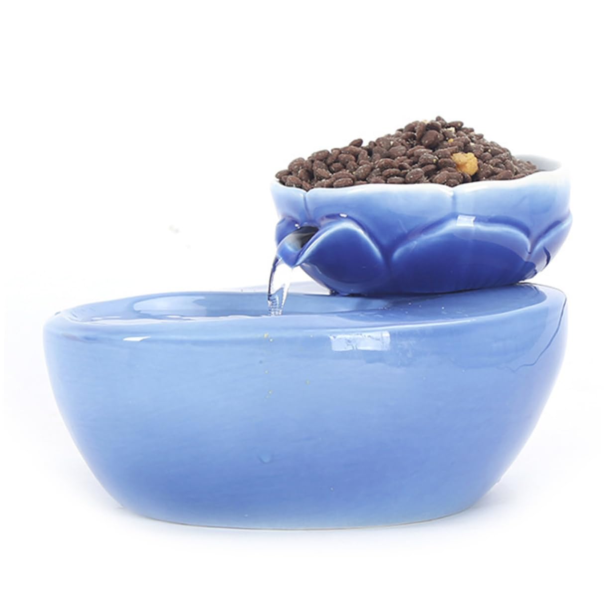 Dispenser Automatico in Materiale 1,5 l Antispreco per Gatti e Cani, Dosatore D’Acqua Filtrante da Casa