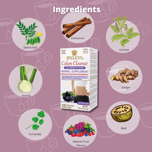 Hyleys-Colon-Cleanse-Acai-Berry-25-count-Pack-of-12