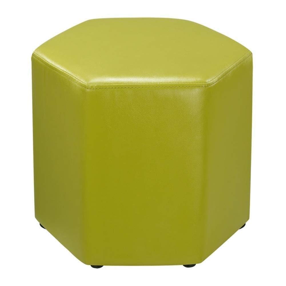 Canapé tabouret-PU haut de gamme et structure bois au style affirmé