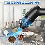 Hayousui 4.3Kpa Keyboard Vacuum Cleaner Mini:Handheld Computer Vacuum Cordless for Car Laptop Sewing Machine Portable Keyboard Vac USB Desk Crumbs Dust Cleaners