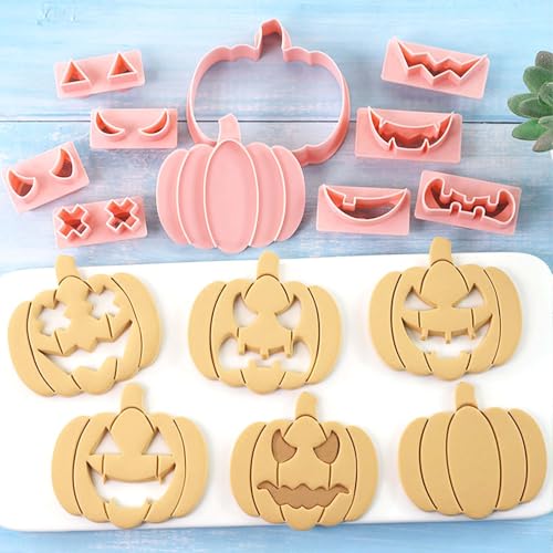 Mini 3D Jack-O-Lantern Stamps