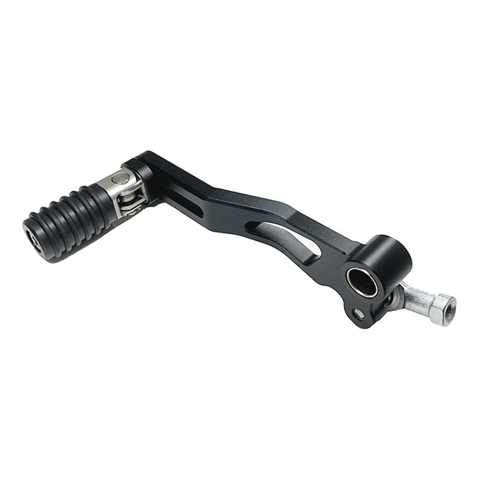 WIEFOHJD Motorcycle CNC Aluminum Adjustable Folding Gear Shifter Shift Pedal Lever for Kawasaki Z250 Z300 for Ninja 250R for 300 EX