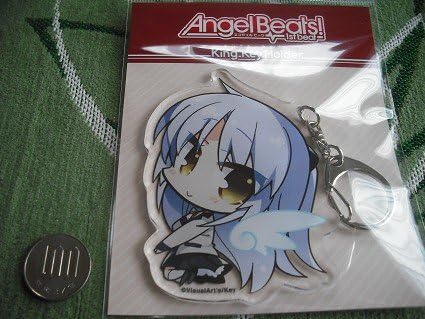 Amazon Co Jp Angel Beats 1st Beat 立華かなでキーホルダー こもわた遙華 イラスト 天使 立華奏 Pcゲーム エンジェルビーツ Va Key ホビー 通販