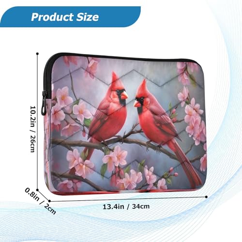 Funda para Laptop 13-14 Pulgadas con Diseño de Pájaro Cardinal miniatura 3