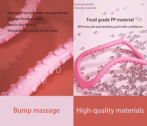 image for Vanace 2 Pack Yoga Ring Pilates Exercise Fitness Rings Magic Circle Ne