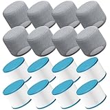 Beckacher Hot Tub Filter Compatible with All RELXTIME Hot Tub, Pool Filters, Spa Filter Replacement, Filter Cartridges for Inflatable Hot Tubs Filtration, 8 Filter + 8 Filter Covers