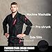 Elite Sports BJJ GI for Men IBJJF Kimono BJJ Jiujitsu GIS W/Preshrunk Fabric & Free Belt (See Special Sizing Guide)