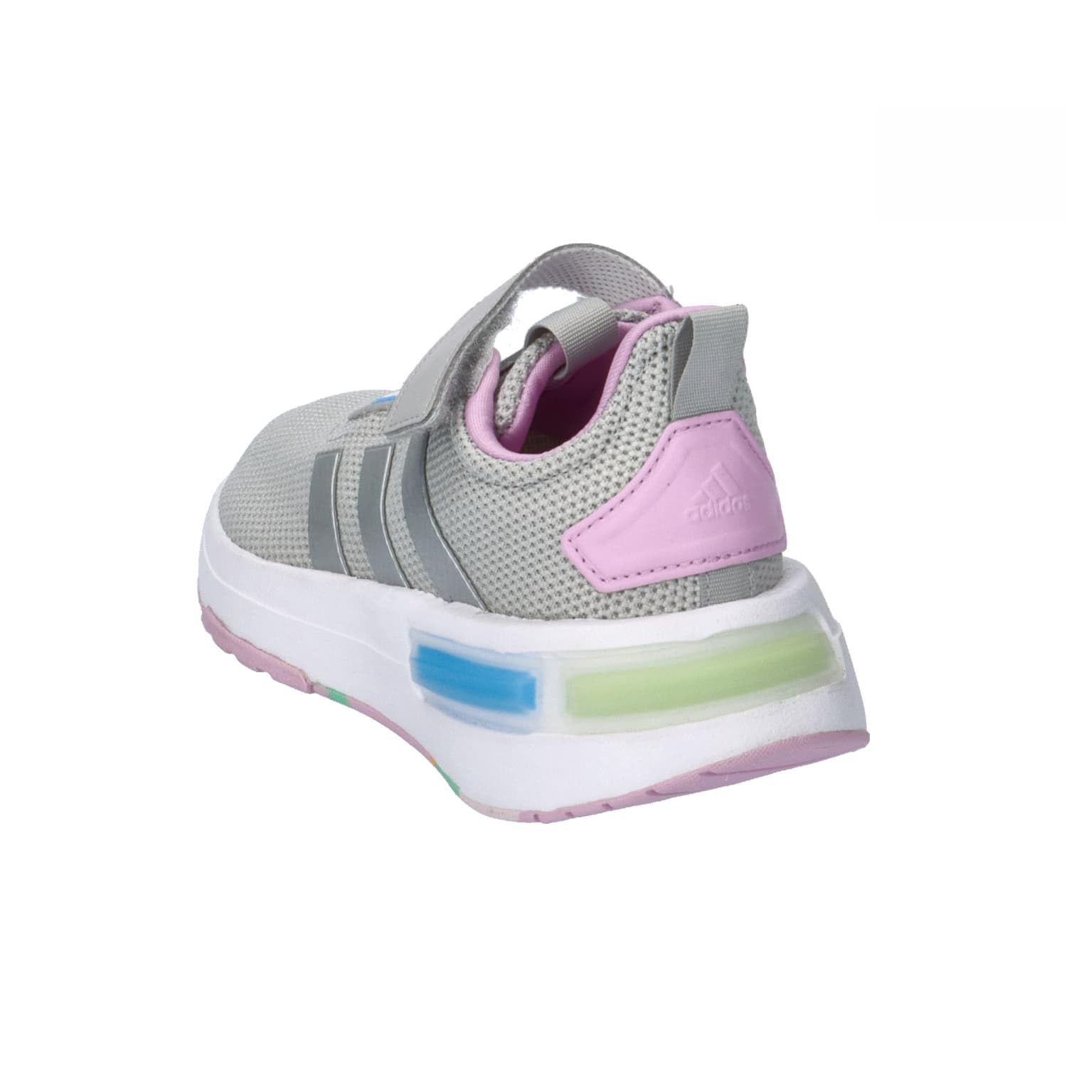 adidas Uniseks - dzieci Racer TR23 Hook and Loop Shoes Kids, grey two/silver met/lilac, 28 EU