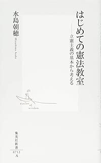 はじめての憲法教室 ――立憲主義の基本から考える (集英社新書)