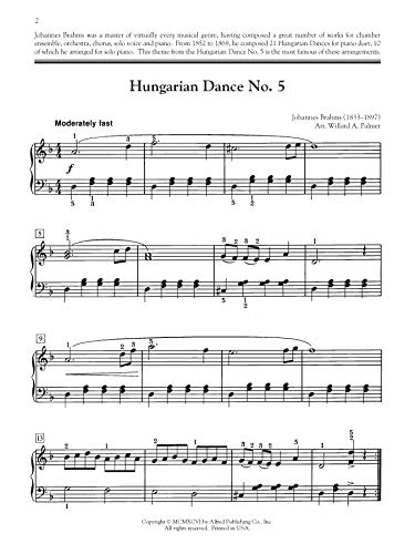 Snapklik Hungarian Dance No 5 Sheet